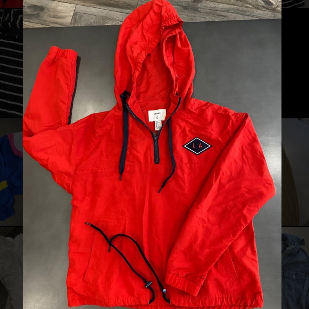 Forever 21 Red Pull Over